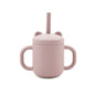 Children Portable Binaural Cup Straw