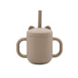 Children Portable Binaural Cup Straw